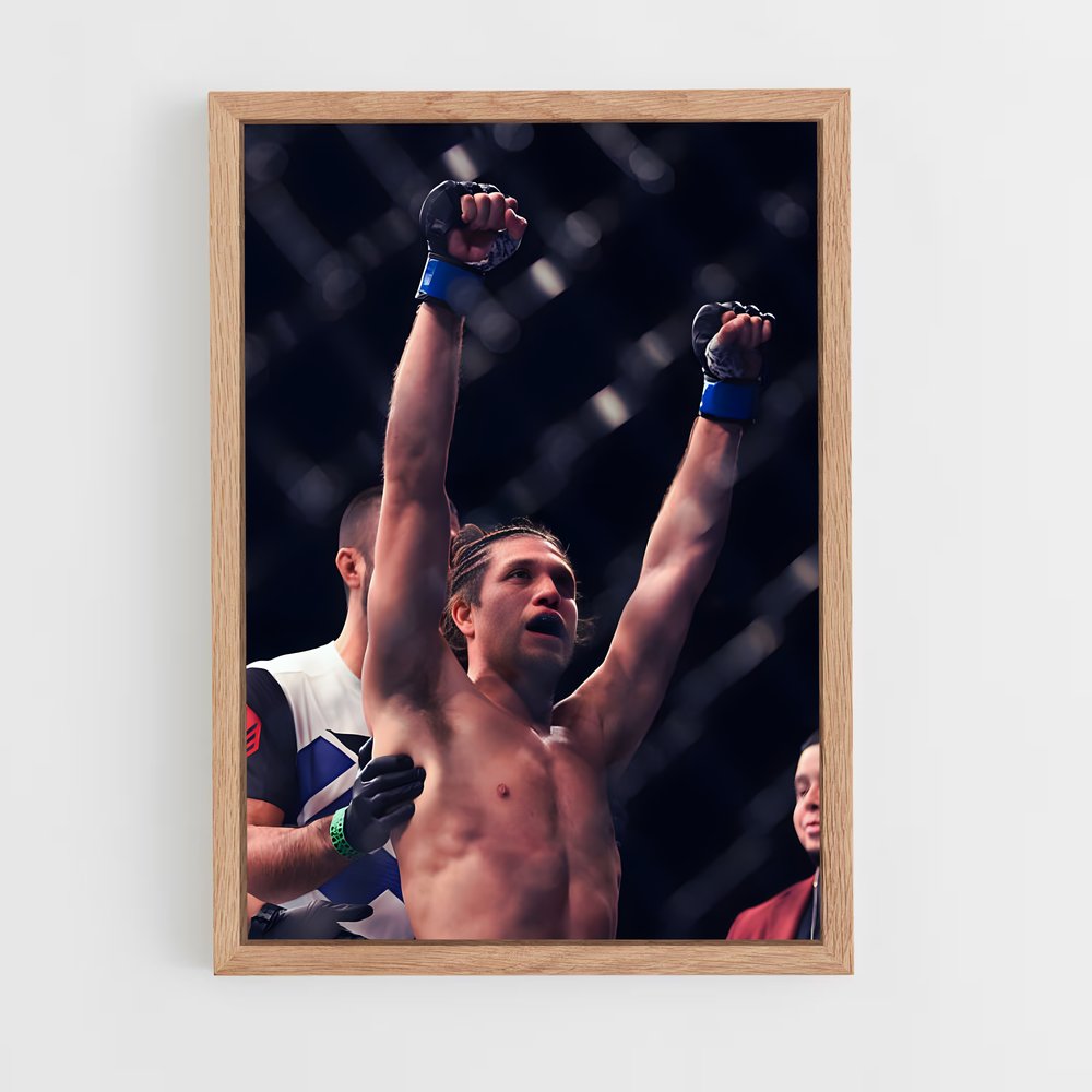 Poster Gant d'Acier – affiche MMA (vue 4)